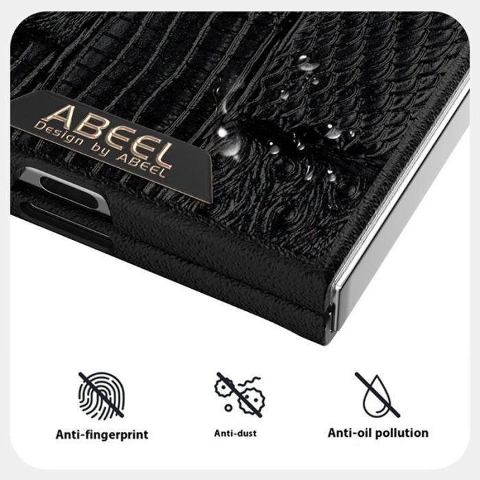 ABEEL - ABEEL Samsung Galaxy Z Fold7 5G Skal MagSafe Beast Textur Kaffe