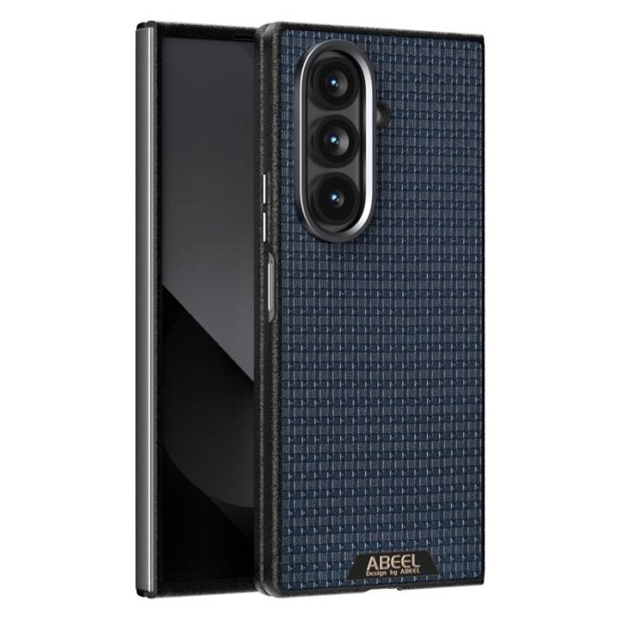 ABEEL - ABEEL Samsung Galaxy Z Fold7 5G Skal MagSafe Texturerad Blå