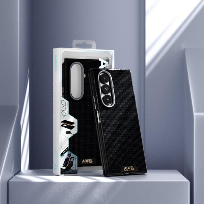 ABEEL - ABEEL Samsung Galaxy Z Fold7 5G Skal MagSafe Texturerad Blå