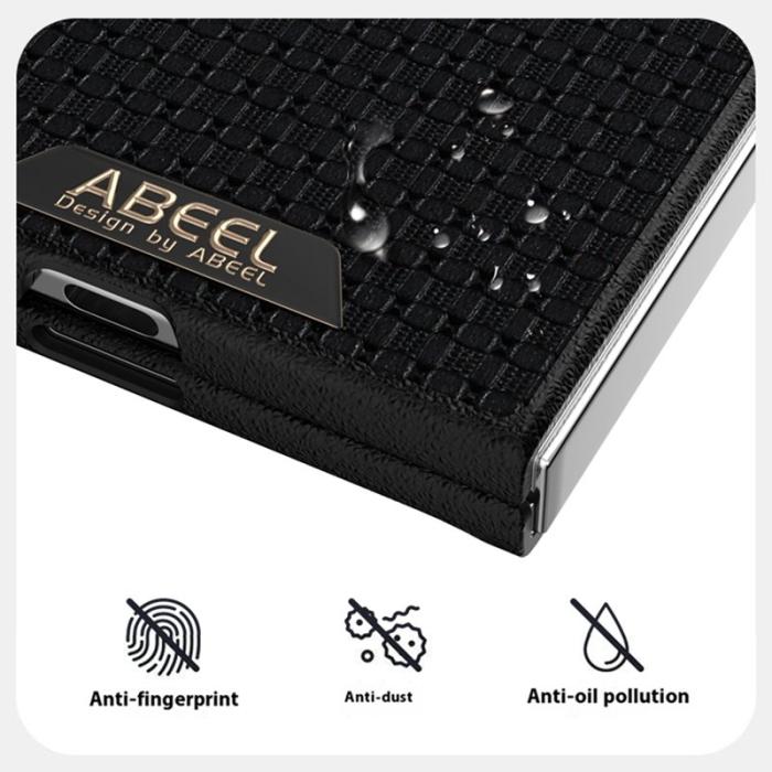 ABEEL - ABEEL Samsung Galaxy Z Fold7 5G Skal MagSafe Texturerad Svart