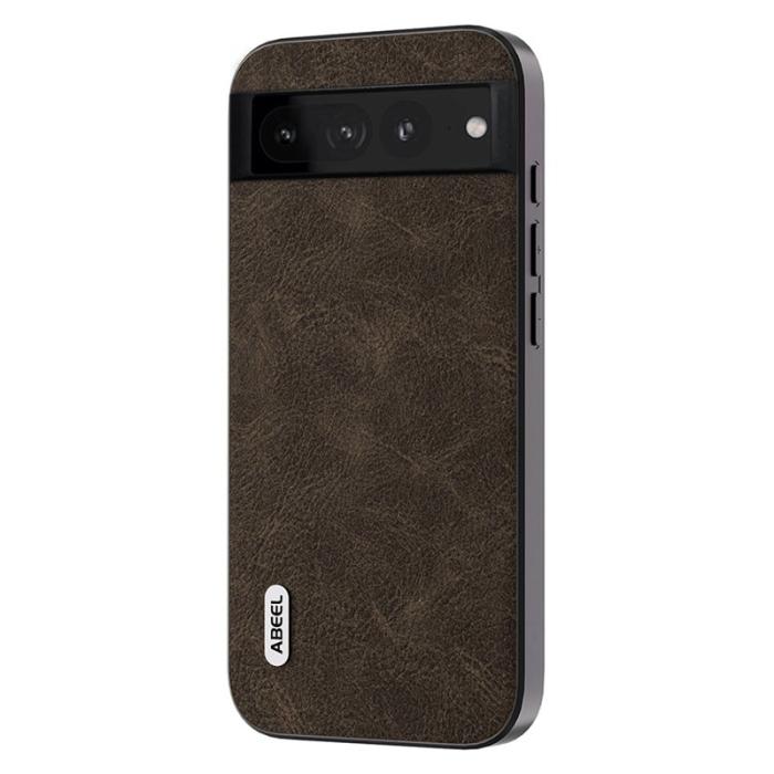 ABEEL - ABEEL Shockproof Case Google Pixel 8 Pro Skal Khaki Läder
