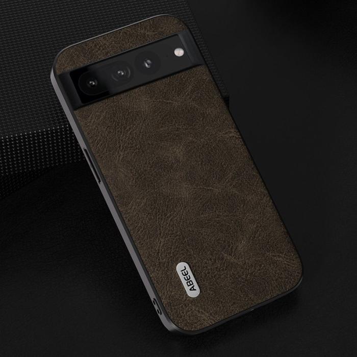 ABEEL - ABEEL Shockproof Case Google Pixel 8 Pro Skal Khaki Läder