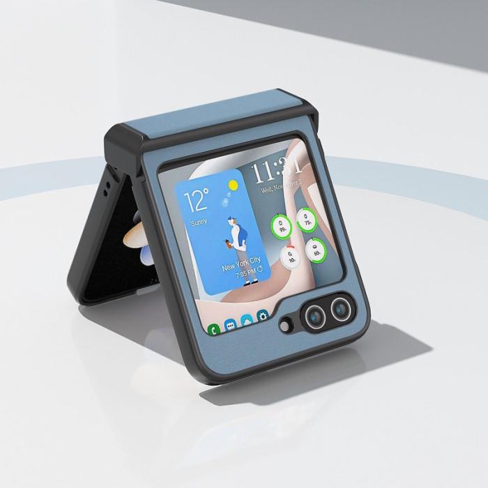 ABEEL - ABEEL Shockproof Case Samsung Galaxy Z Flip5 Fodral Blå