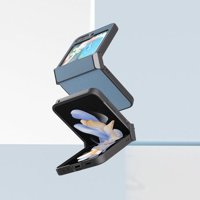 ABEEL - ABEEL Shockproof Case Samsung Galaxy Z Flip5 Fodral Blå