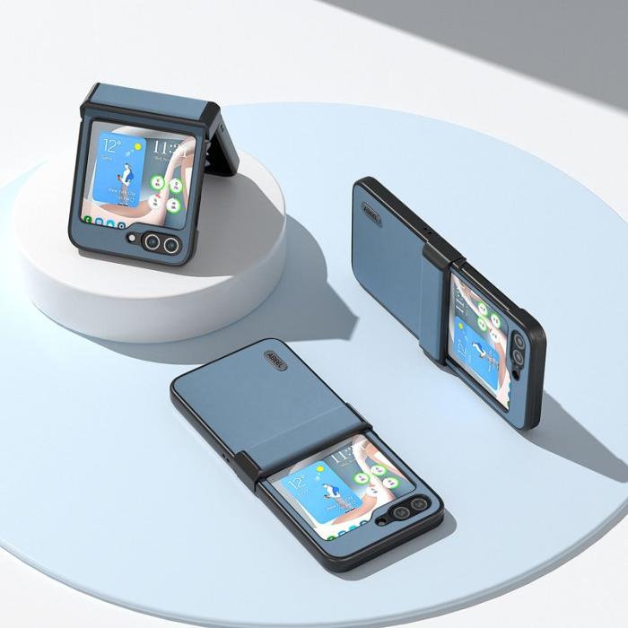 ABEEL - ABEEL Shockproof Case Samsung Galaxy Z Flip5 Fodral Blå