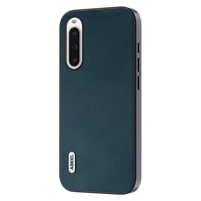 ABEEL - ABEEL Sony Xperia 10 V Fodral Nappa Läder Grön