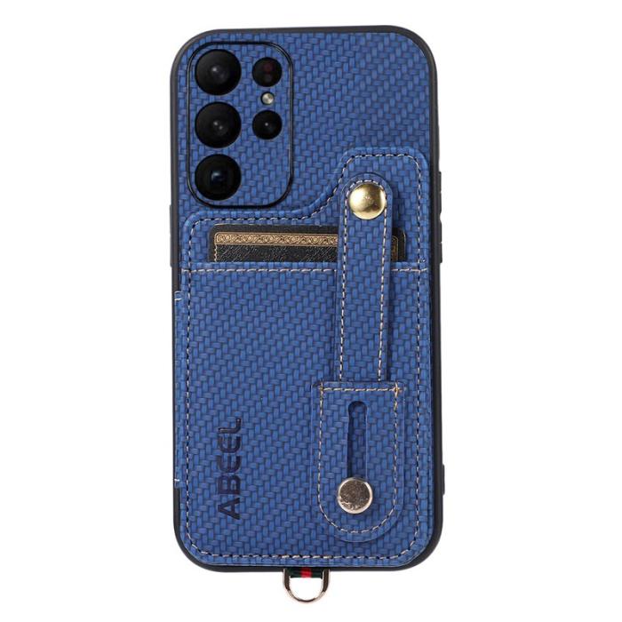 ABEEL - ABEEL Style 01 Fodral för Samsung Galaxy S23 Ultra Blå