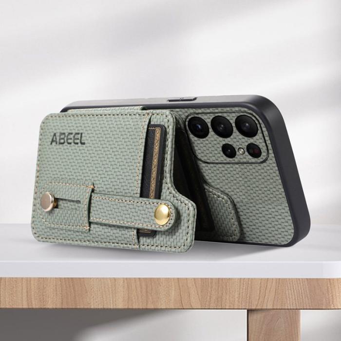 ABEEL - ABEEL Style 01 Fodral för Samsung Galaxy S23 Ultra Grön