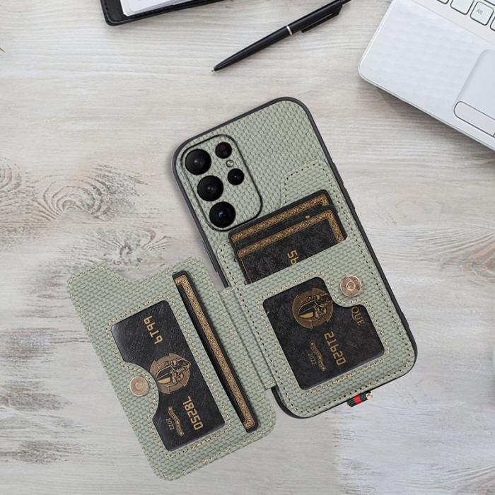 ABEEL - ABEEL Style 01 Fodral för Samsung Galaxy S23 Ultra Grön