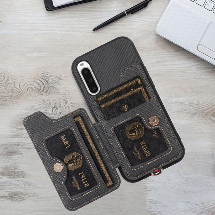 ABEEL - ABEEL Style 01 Fodral för Sony Xperia 10 V - Svart