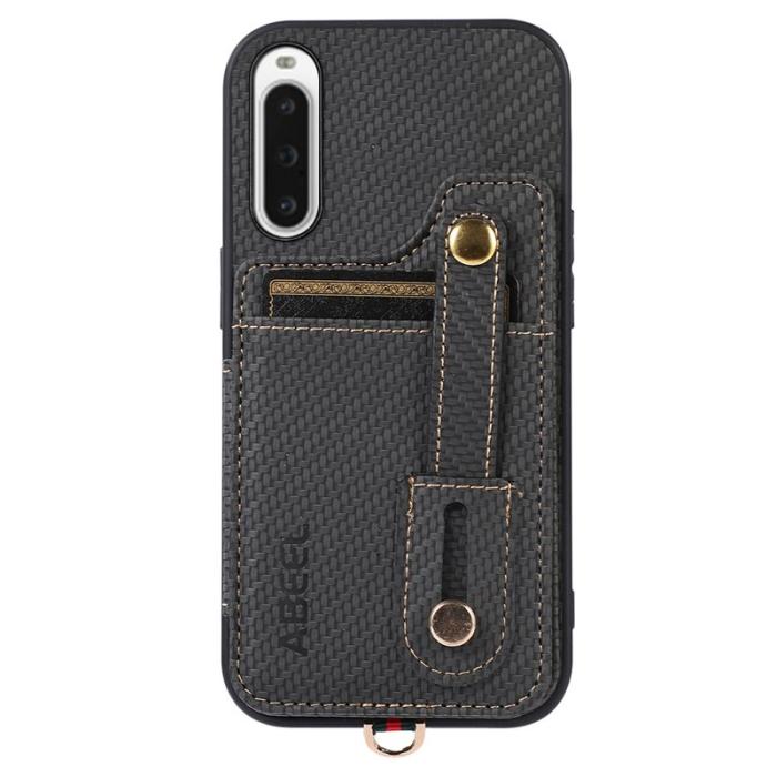 ABEEL - ABEEL Style 01 Fodral för Sony Xperia 10 V - Svart