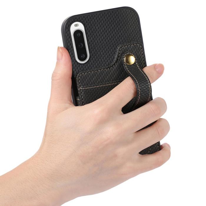 ABEEL - ABEEL Style 01 Fodral för Sony Xperia 10 V - Svart