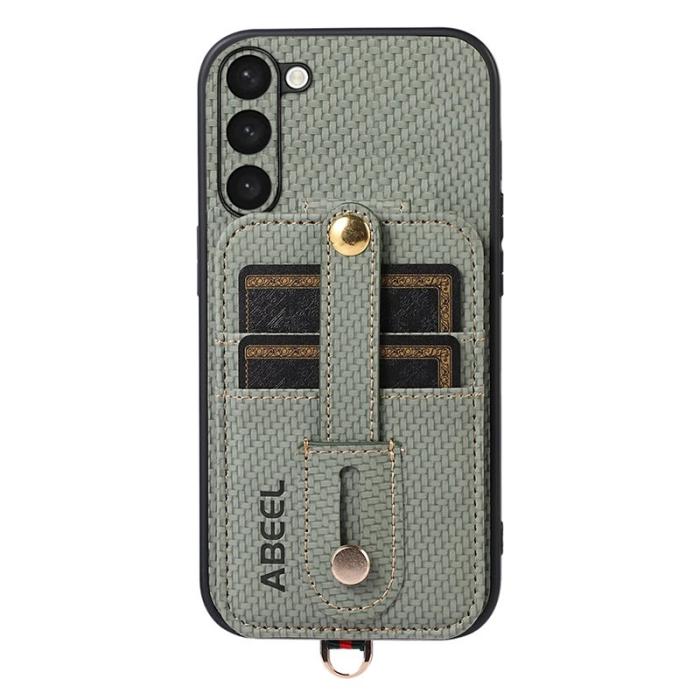 ABEEL - ABEEL Style 02 Fodral för Samsung Galaxy S23+ RFID Grön