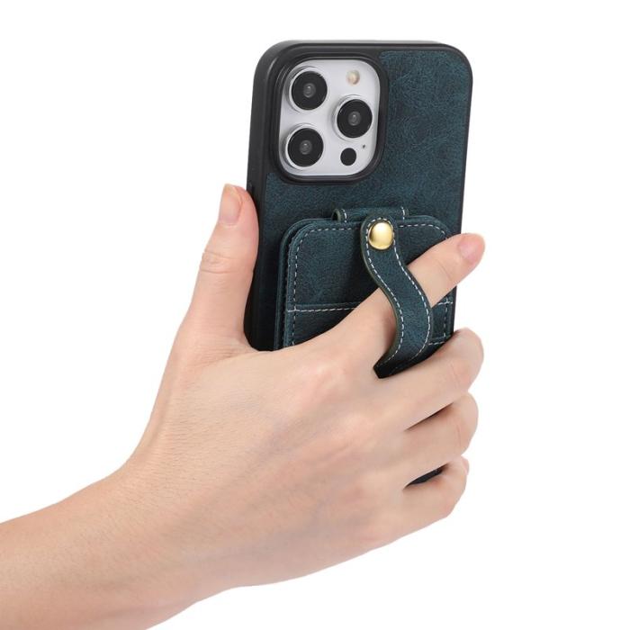 ABEEL - ABEEL Style 02 iPhone 15 Plus Skal Bump Proof Blå