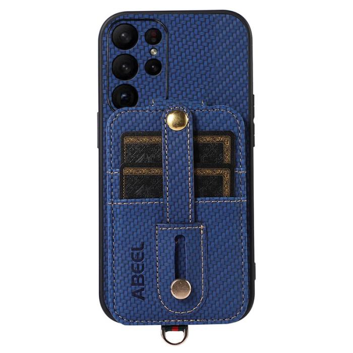 ABEEL - ABEEL Style 02 Samsung Galaxy S23 Ultra Skal RFID Blå