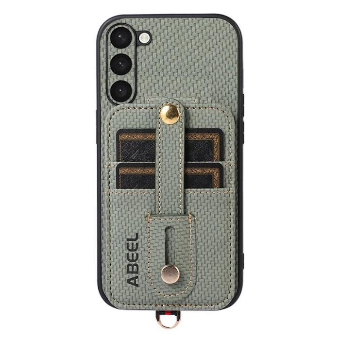 ABEEL - ABEEL Style 02 Skal för Samsung Galaxy S23 - Grön Carbonfiber