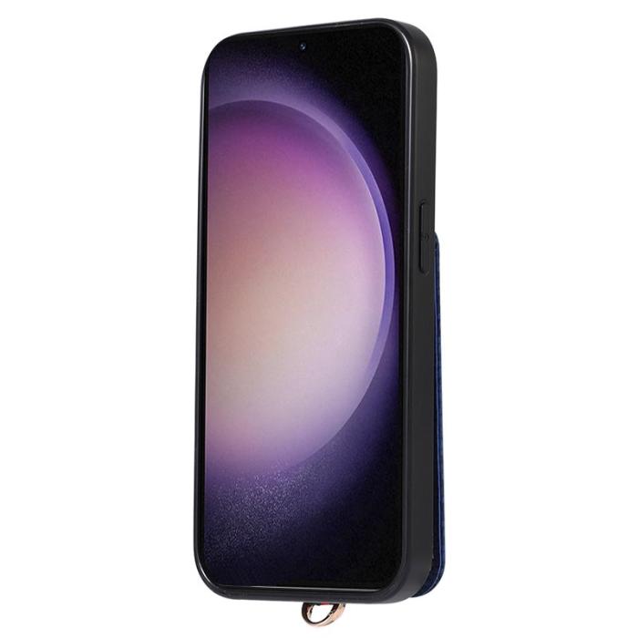 ABEEL - ABEEL Style 02 Skal för Samsung Galaxy S23 - Svart Carbonfiber