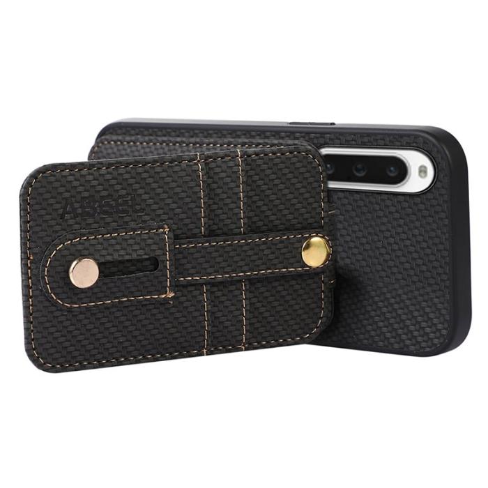 ABEEL - ABEEL Style 02 Skal för Sony Xperia 10 V - Svart Carbonfiber