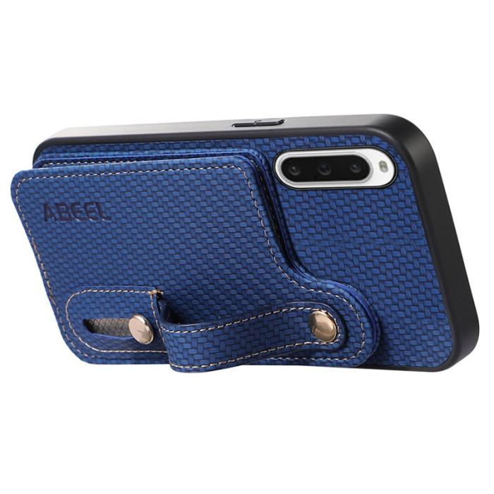 ABEEL - ABEEL Style 03 Kickstand Cover Sony Xperia 10 V Blå