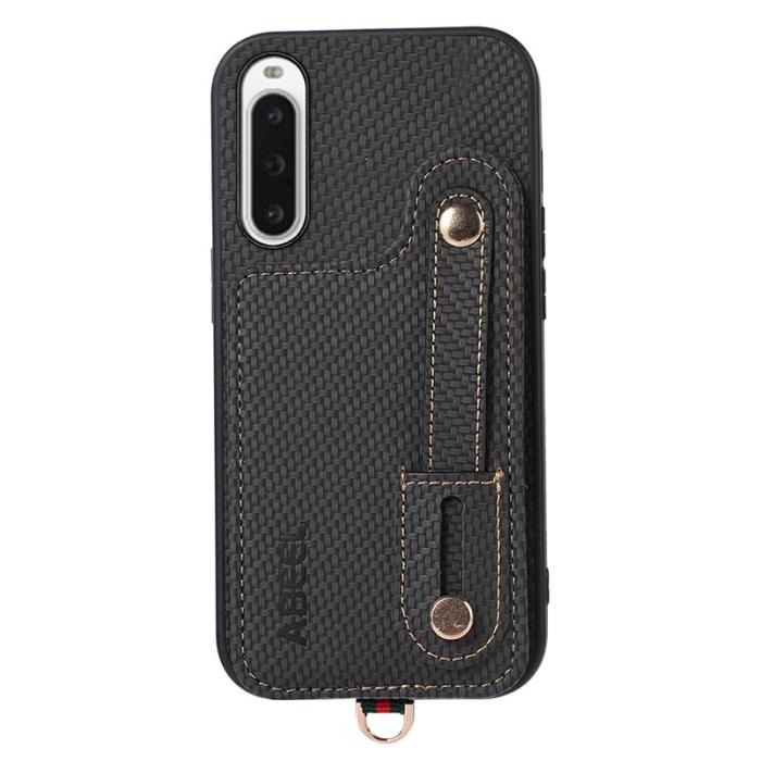 ABEEL - ABEEL Style 03 Kickstand Cover Sony Xperia 10 V Fodral Svart