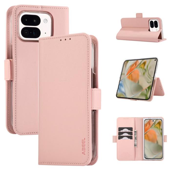 ABEEL - ABEEL Style A02 Fodral för Google Pixel 9 Pro 5G - Rosa