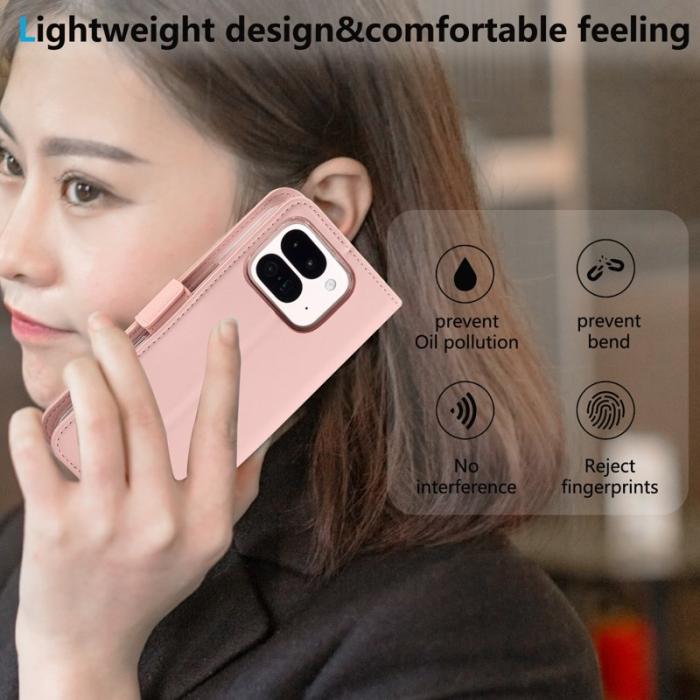 ABEEL - ABEEL Style A02 Fodral för Google Pixel 9 Pro 5G - Rosa