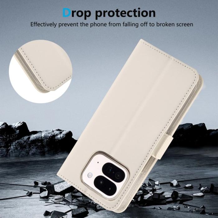 ABEEL - ABEEL Style A02 Fodral för Google Pixel 9 Pro Fold 5G - Vit