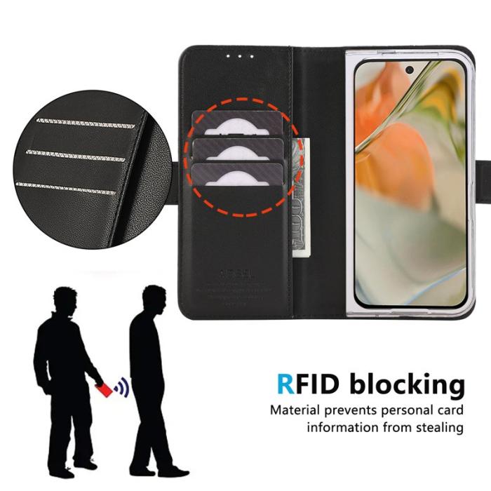 ABEEL - ABEEL Style A02 Fodral för Google Pixel 9 Pro - Svart