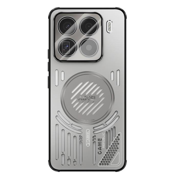 ABEEL - ABEEL Xiaomi 15 Pro Magnetiskt Fodral Aluminium Titan Grå