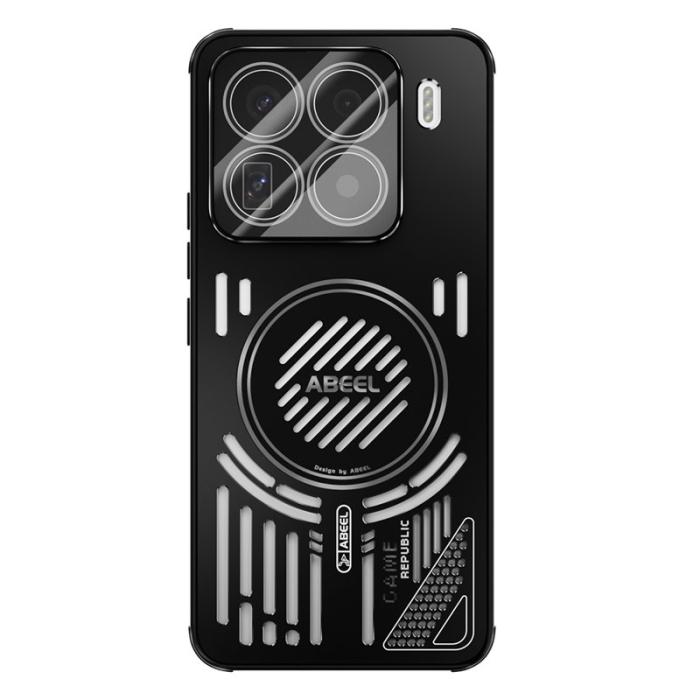 ABEEL - ABEEL Xiaomi 15 Pro Magnetiskt Skal Aluminium + TPU - Svart