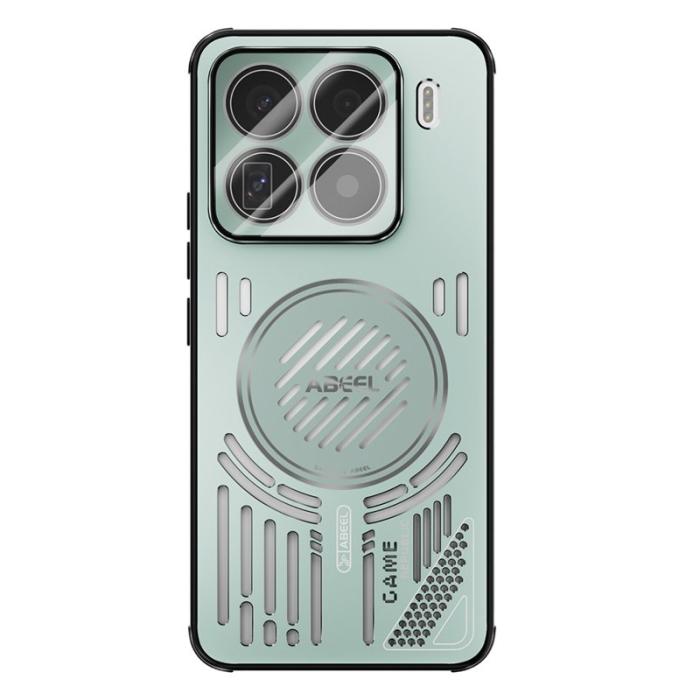 ABEEL - ABEEL Xiaomi 15 Pro Skal Aluminium + PC + TPU - Ljusgrön