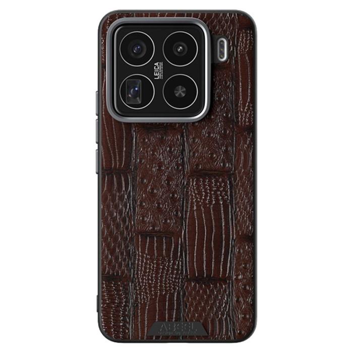 ABEEL - ABEEL Xiaomi 15 Pro Skal MagSafe Kompatibel Beast Textur Kaffe