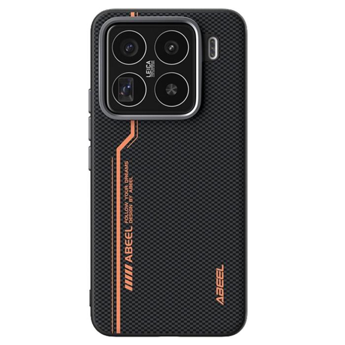 ABEEL - ABEEL Xiaomi 15 Pro Skal MagSafe Kompatibel Svart Leather