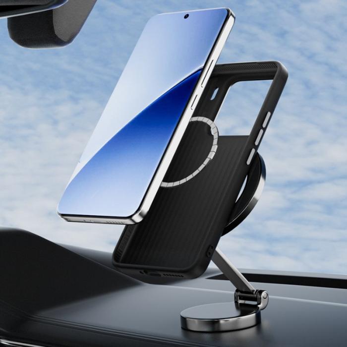 ABEEL - ABEEL Xiaomi 15 Pro Skal MagSafe PC TPU Aluminium Svart