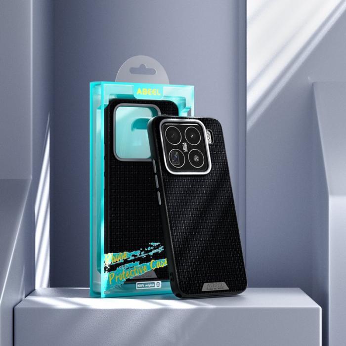 ABEEL - ABEEL Xiaomi 15 Pro Skal MagSafe Texturerad Kaffe