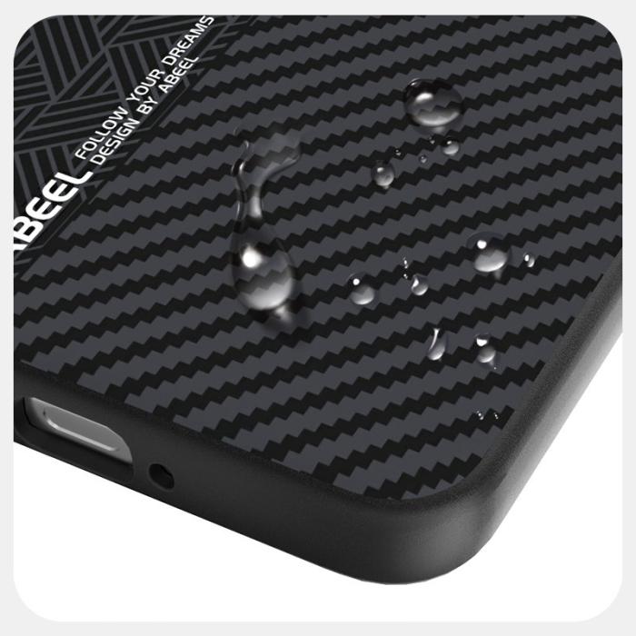 ABEEL - ABEEL Xiaomi 15 Pro Skal PC TPU Aluminium PU Läder - Textur 1