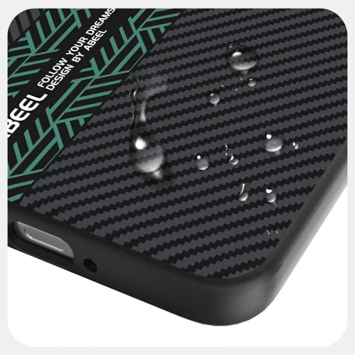 ABEEL - ABEEL Xiaomi 15 Pro Skal PC TPU Aluminium PU Läder - Textur 2