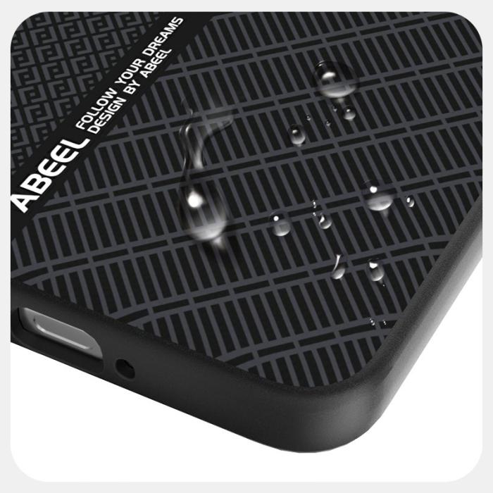 ABEEL - ABEEL Xiaomi 15 Pro Skal PC TPU Aluminium PU Läder - Textur 3