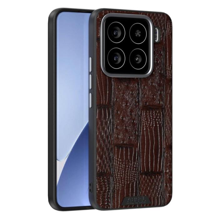 ABEEL - ABEEL Xiaomi 15 Skal MagSafe Kompatibel Beast Textur Kaffe