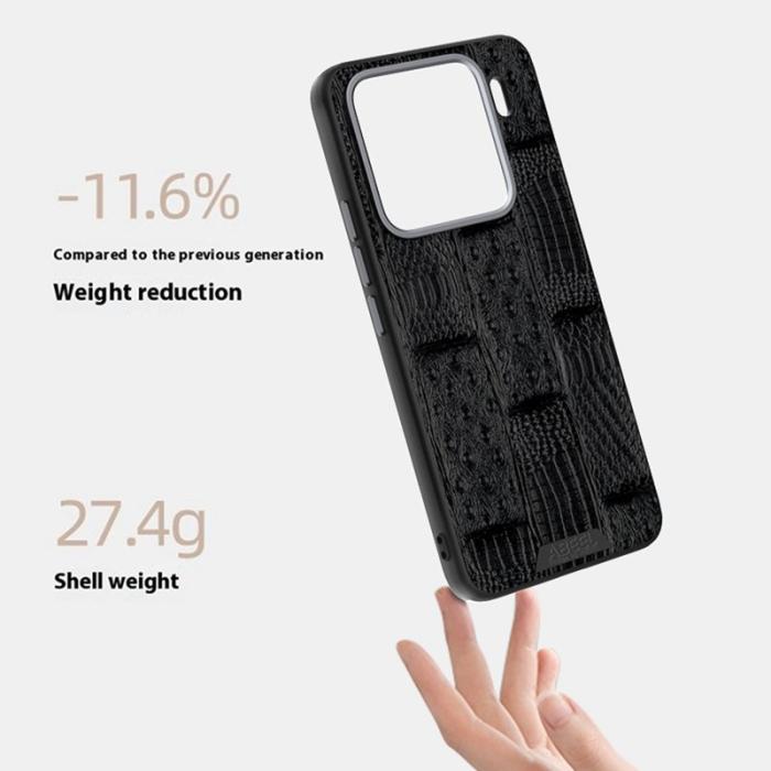 ABEEL - ABEEL Xiaomi 15 Skal MagSafe Kompatibel Beast Textur Svart