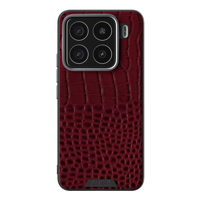 ABEEL - ABEEL Xiaomi 15 Skal MagSafe Kompatibel Krokodil Röd