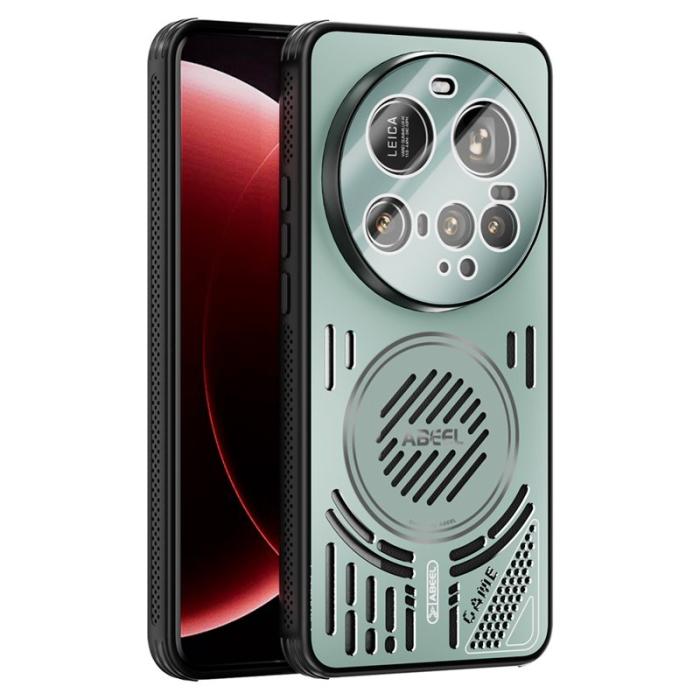 ABEEL - ABEEL Xiaomi 15 Ultra Magnetiskt Fodral Aluminium Grön