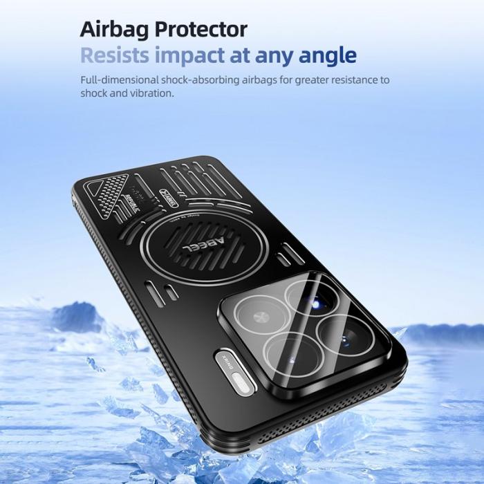 ABEEL - ABEEL Xiaomi 15 Ultra Skal Aluminium + PC + TPU - Rosa Lila