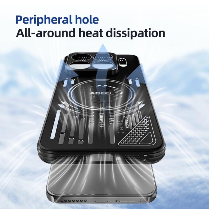 ABEEL - ABEEL Xiaomi 15 Ultra Skal Aluminium + PC + TPU - Svart