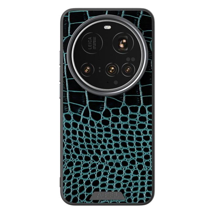 ABEEL - ABEEL Xiaomi 15 Ultra Skal MagSafe Krokodiltextur Grön