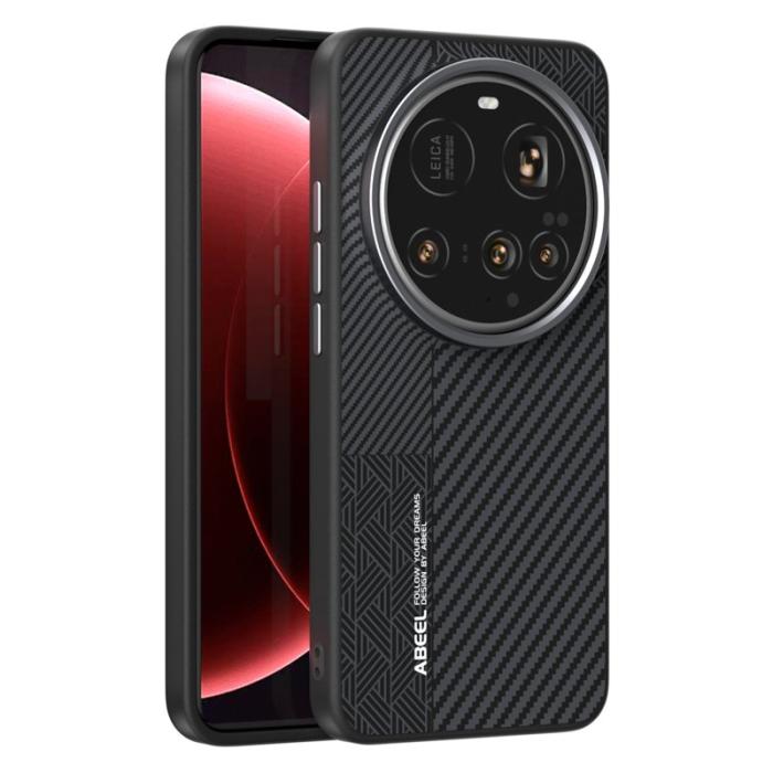 ABEEL - ABEEL Xiaomi 15 Ultra Skal PC TPU Aluminium PU Läder - Textur 1