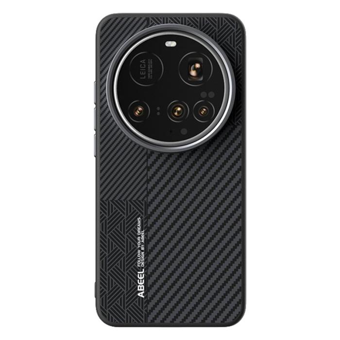 ABEEL - ABEEL Xiaomi 15 Ultra Skal PC TPU Aluminium PU Läder - Textur 1