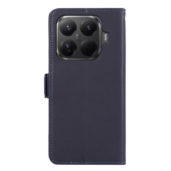 ABEEL - ABEEL Xiaomi 15T Pro Skal Läder med RFID Blockering - Blå