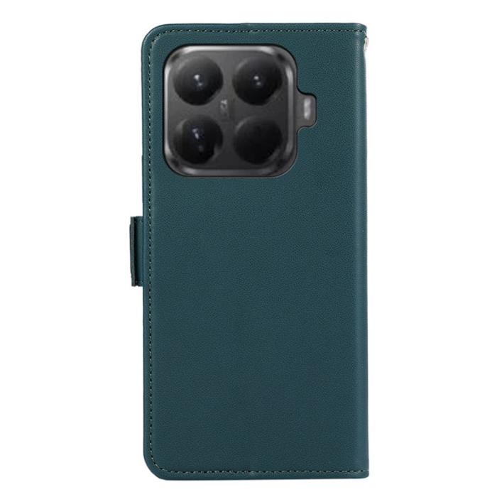 ABEEL - ABEEL Xiaomi 15T Pro Skal Läder med RFID Skydd - Grön