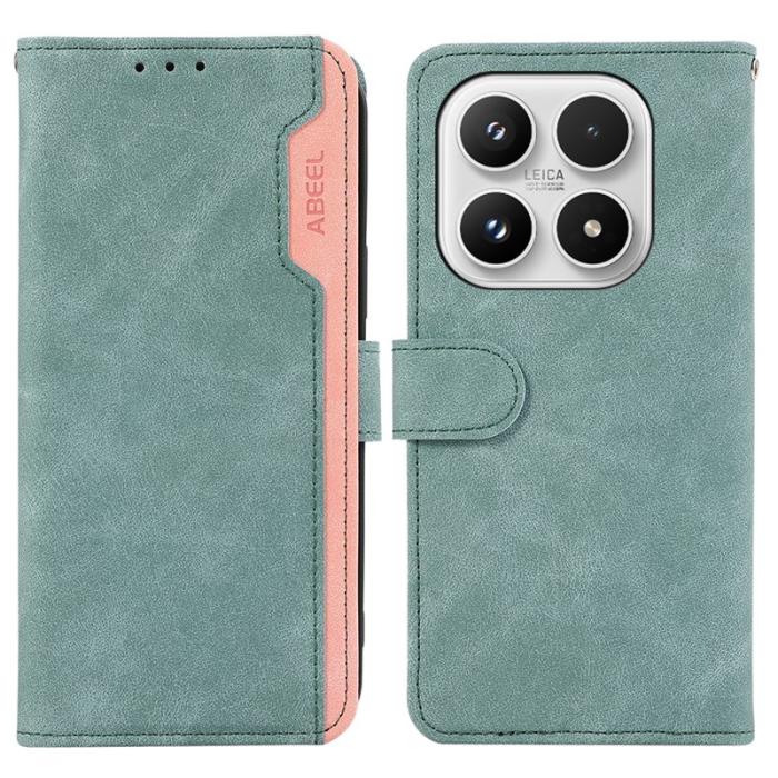 ABEEL - ABEEL Xiaomi 17 Fodral Splicing Läder RFID Skydd Baby Blue